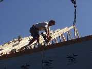 Jamie nailing truss 9 24 03