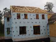 Jamie and Dennis sheathing roof 9 25 03