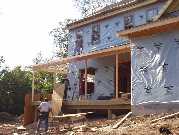 Guys working on porch 10 3 03