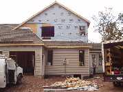 Siding going on 10 9 03