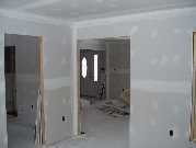 Looking from dining through living room