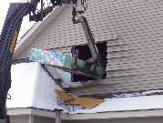 Sheet rock going in 1 19 04