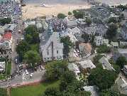 Looking down from Pilgrams Monument p Town