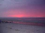 Sunset at bay beach 8 05