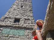 Michael and Katie at Pilgrims Monument 8 06