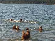 Kids in the pond at Nickerson 8 06