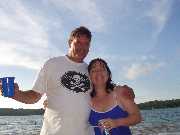 Me and Susan at Cliff Pond Nickerson State Park 8 06