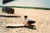 David at Nauset Beach 8 06