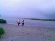 Michael John and Michael Joe at Rock harbor 8 06