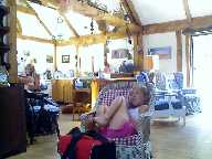 Katie at house in Eastham 8 06