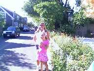 Patti and Katie in P Town 8 06