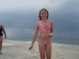 Katie the shell collector 2007