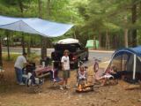 Minehan camp site Cape Cod 2008