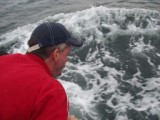 Stephen chumming for great whites 2008